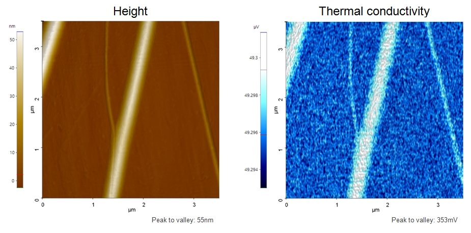 Si nanowire on glass 2