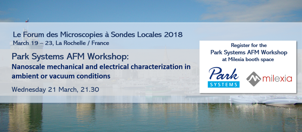 AFM Workshop and Live Demo Sondes Locales 2018